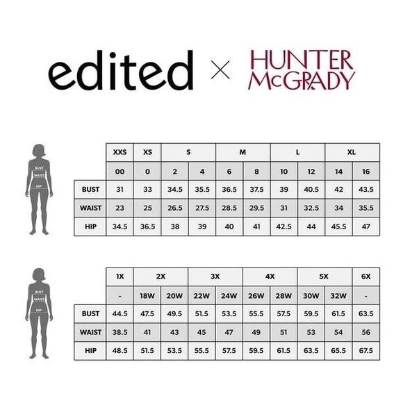 Edited by Hunter McGrady Women's Classic Blazer Herringbone Size 2X - Picture 9 of 9